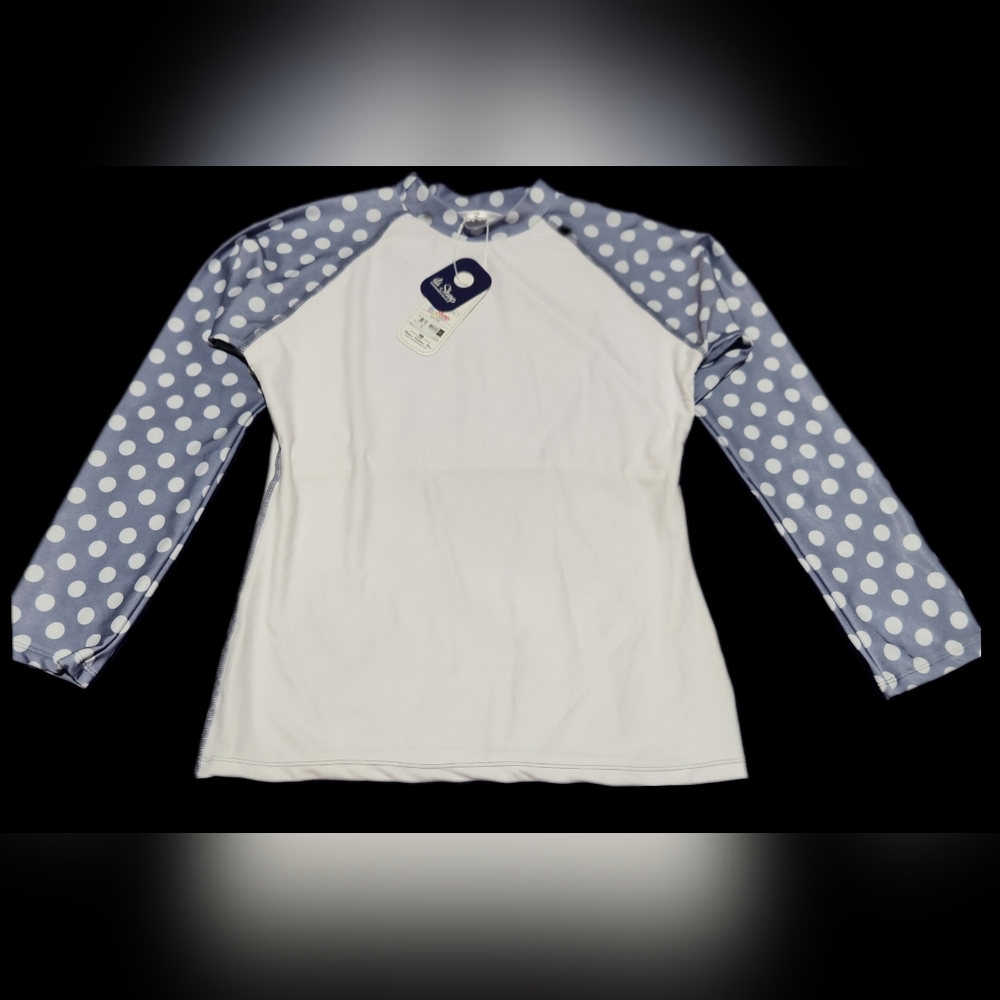 Ili shop Dot Rashguard top Size Large